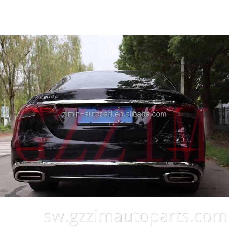 PP Plastiki Mbele & Nyuma ya Kitengo cha Mwili Iliyorekebishwa kwa E Darasa W213 2021
